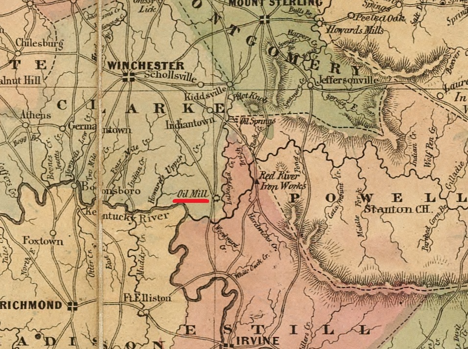 Campbell and Barlow’s 1861 map