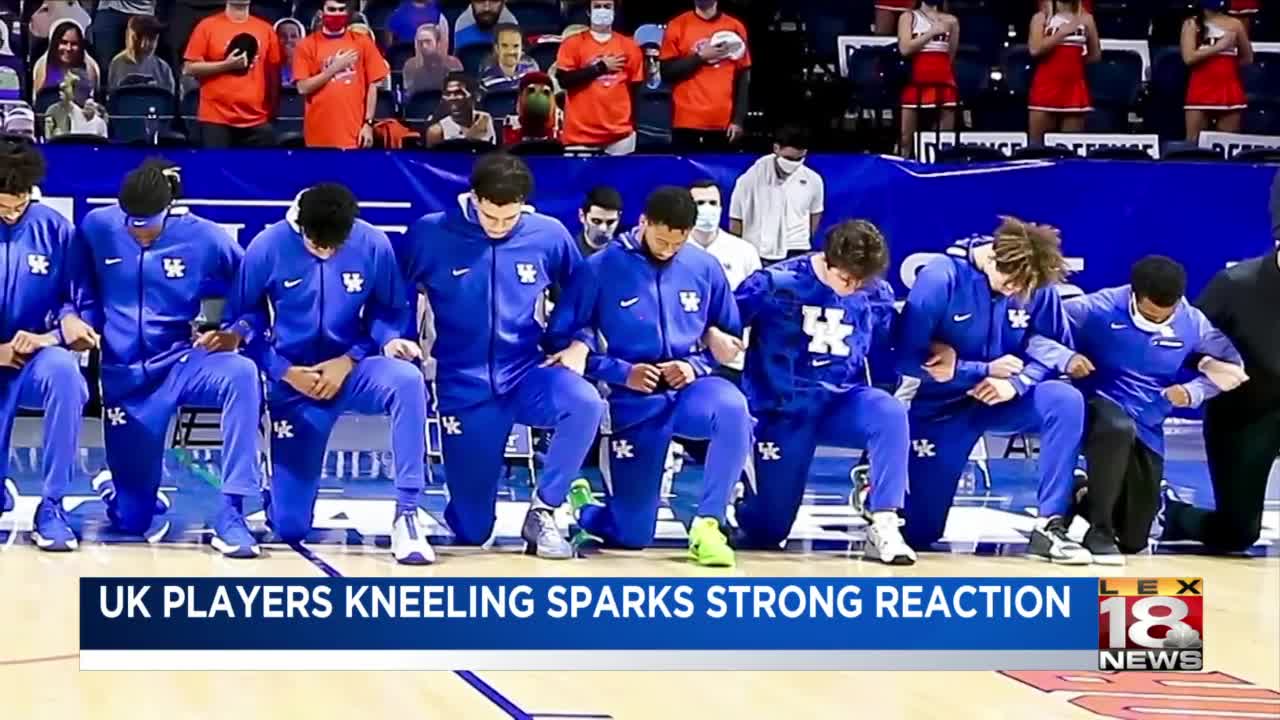Taking a stand — on one&nbsp;knee