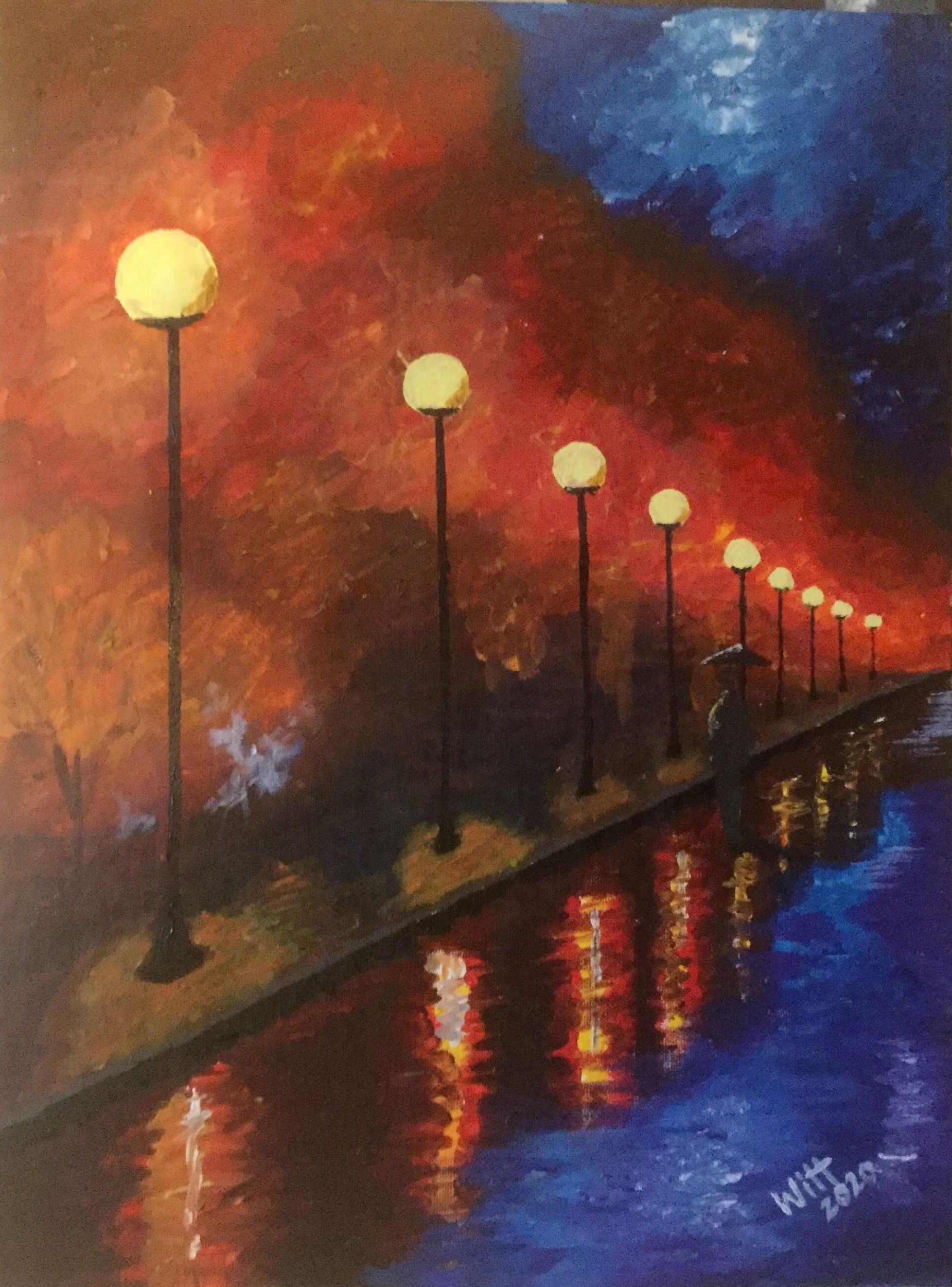 Painting by Chuck Witt