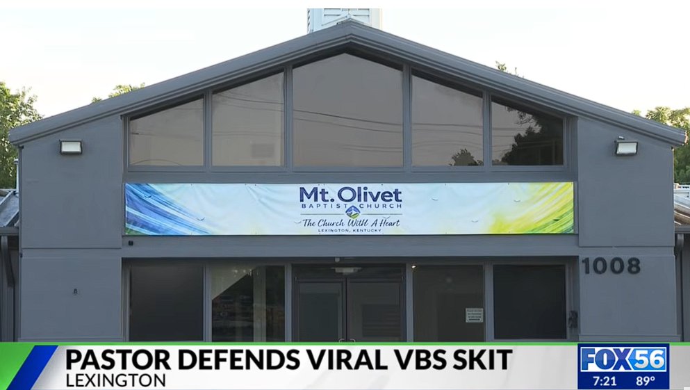 pastor defends violent VBS skit