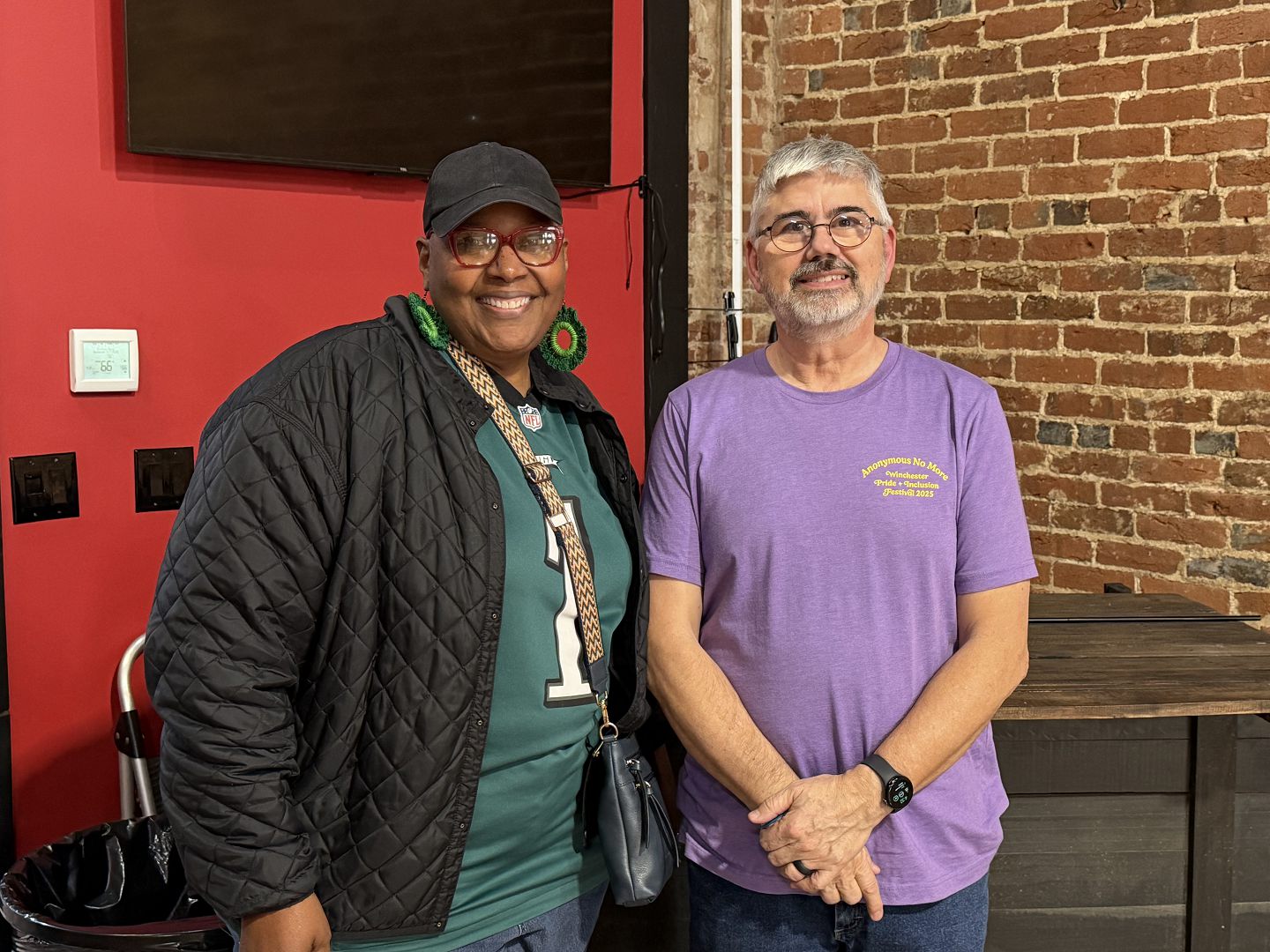 Donna Carter and Pete Koutoulas