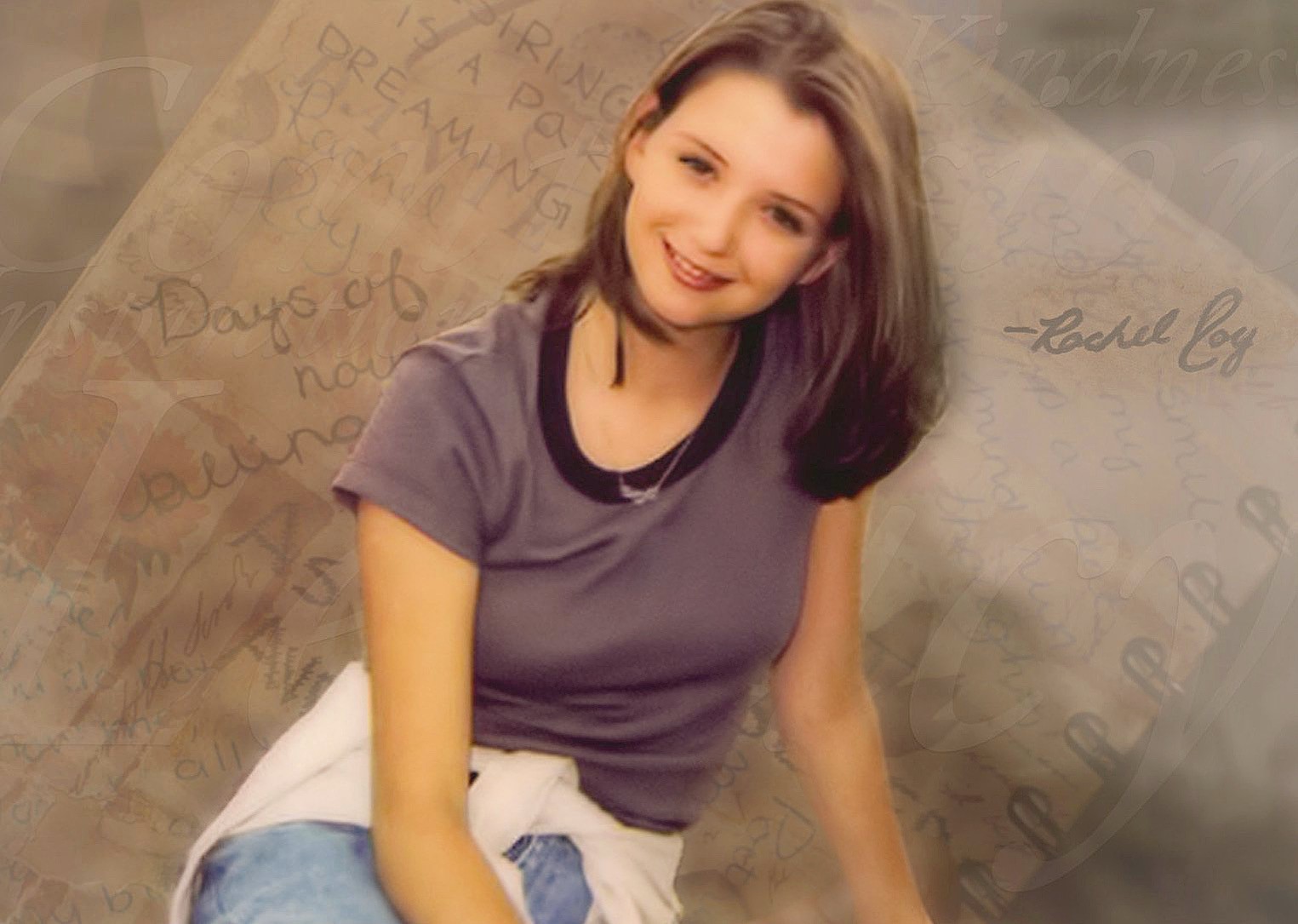 Rachel Scott was the first student murdered at Columbine High School in Littleton, Colorado, on April 20, 1999.