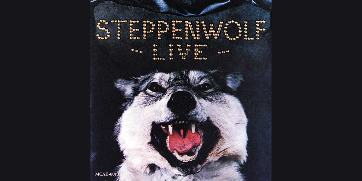 Album cover: Steppenwolf Live