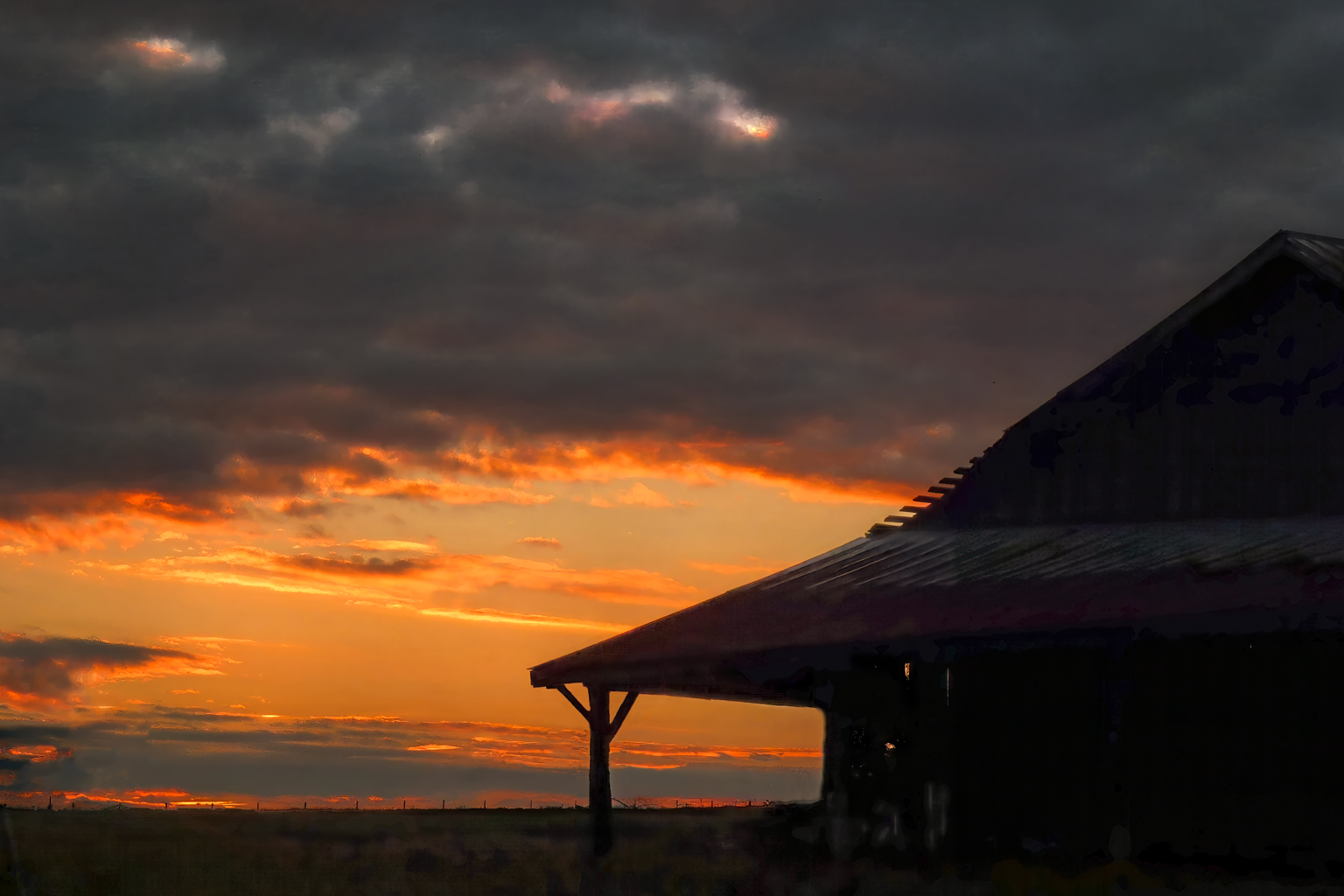 Sunset from&nbsp;Barn