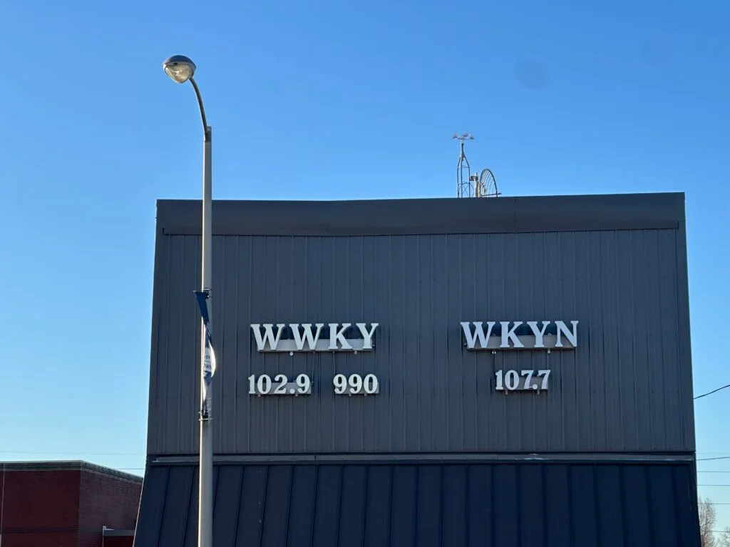 WWKY/WKYN studios on North Main Street in Winchester. (The Winchester Sun)