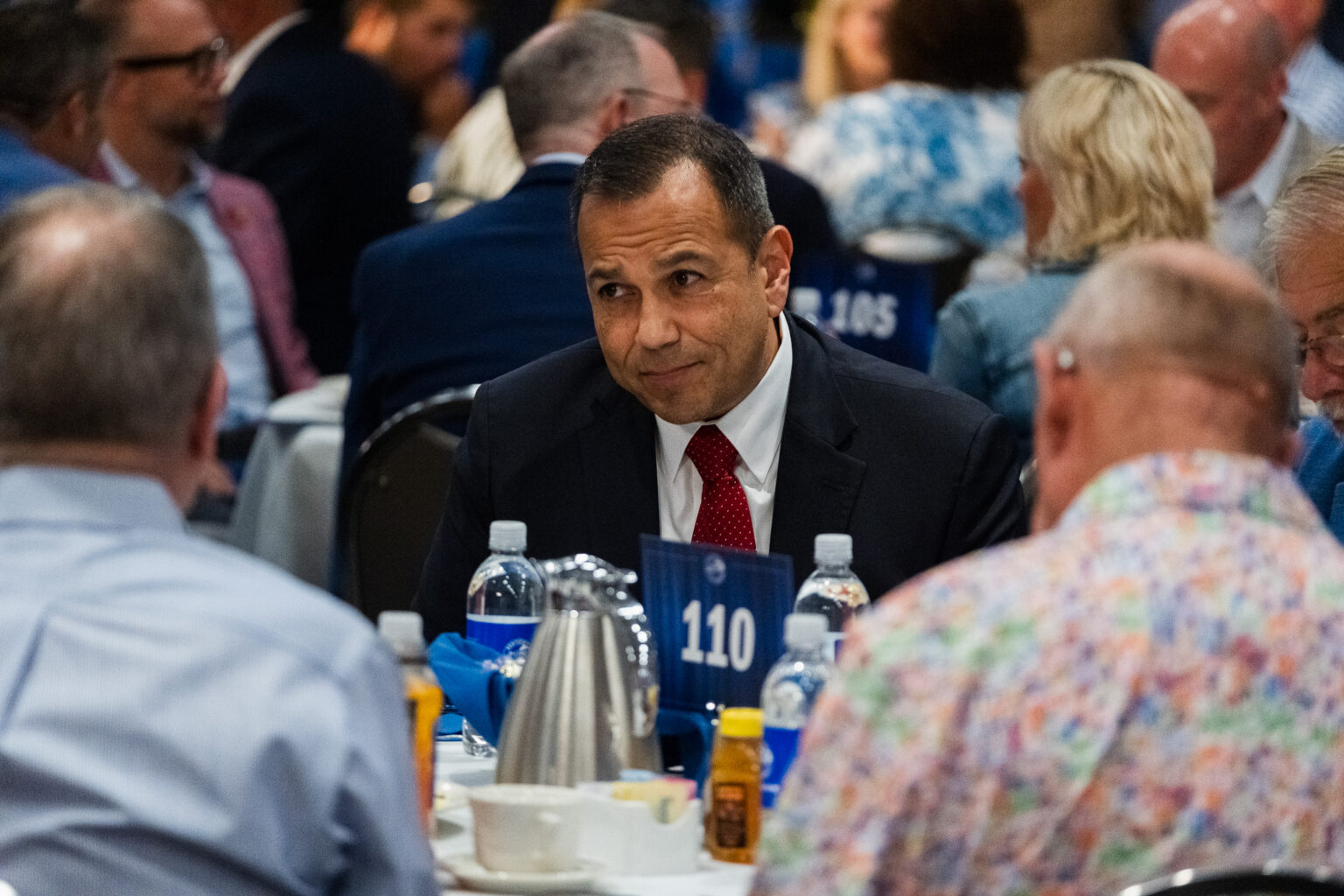 Ralph Alvarado is the GOP candidate for the 6th District Congressional race in Kentucky. (Kentucky Lantern photo by Chris Hughes)