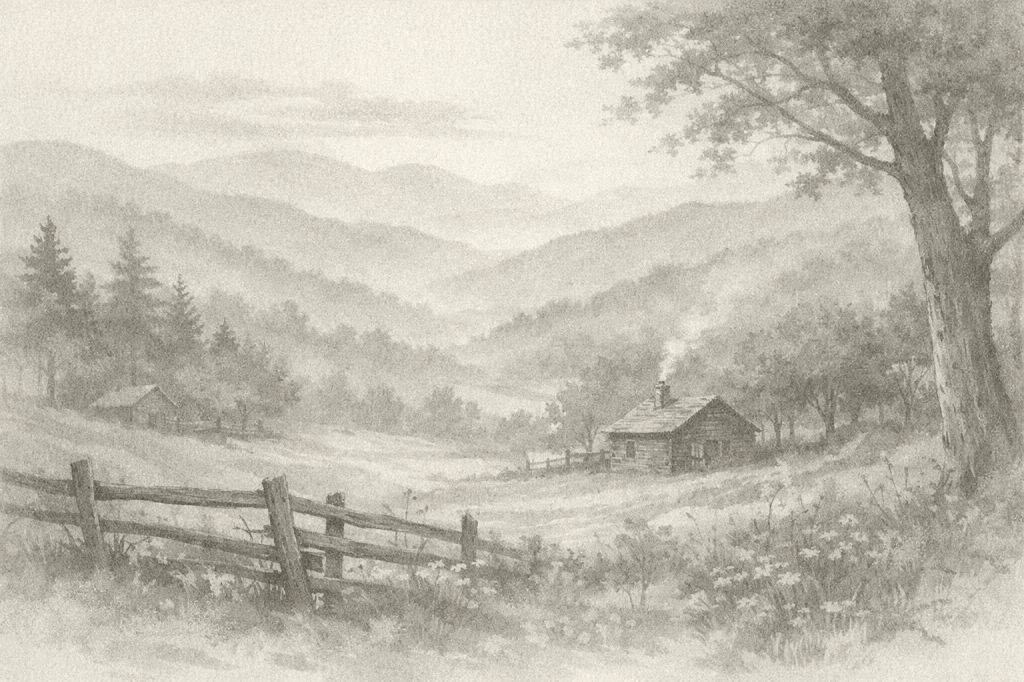 An early Appalachian scene.