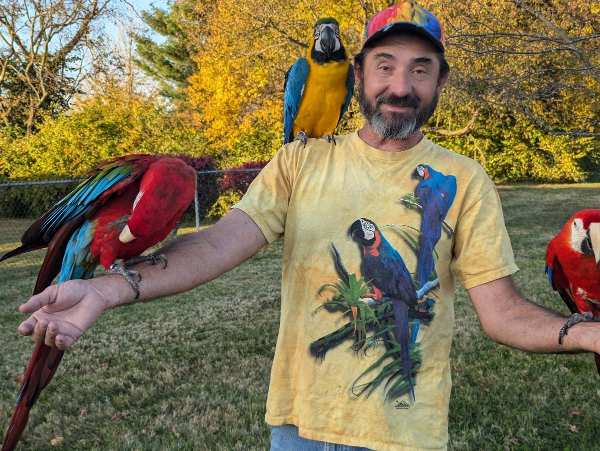 Winchester’s own ‘Macaw Whisperer’