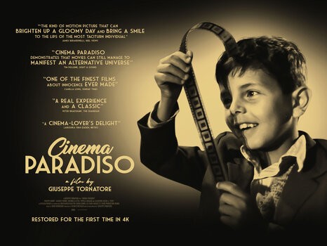 Movie poster: "Cinema Paradiso"
