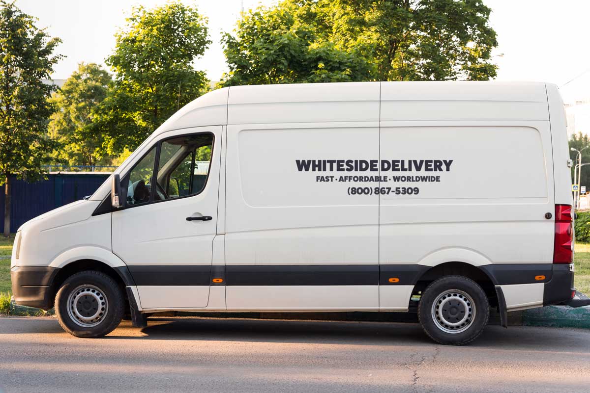 Delivery van