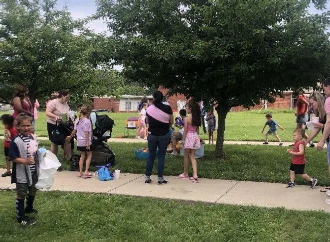 Saturday's kickoff event for the Clark County Public Library's summer reading program welcomed the community of Winchester. (Caitlyn Gregory)